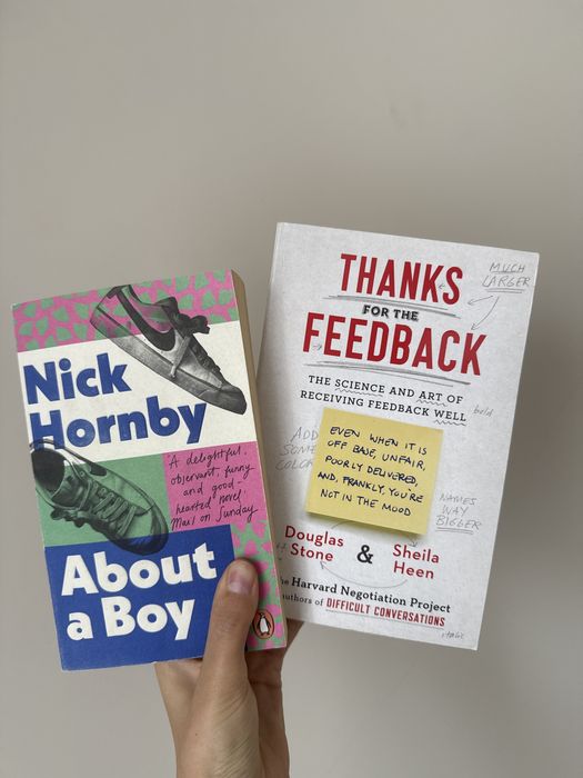 “About a boy” & “ Thanks for the feedback”