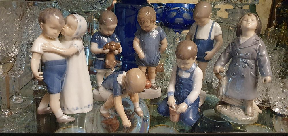 Датские фарфоровые статуэтки Royal Copenhagen и Bing & Grøndahl