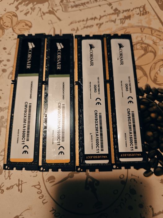 Рам памет за компютър 8гб ddr3 1600