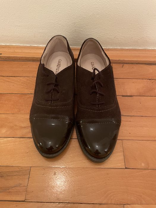 Pantofi dama piele intoarsa marimea 36.