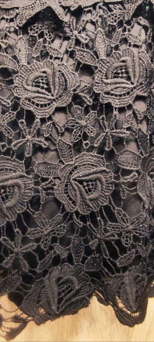 Дантелен топ,блуза  размер L