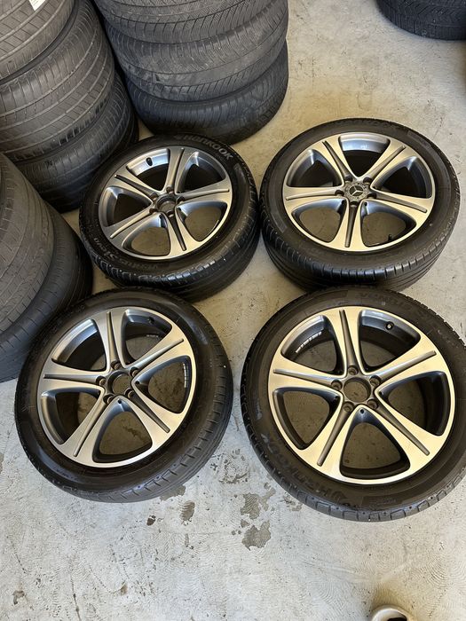 jante mercedes e class w213 5x112 impecabile 245 45 18