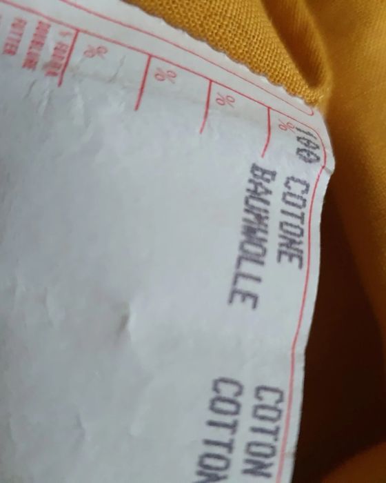 Sacou vintage mustar