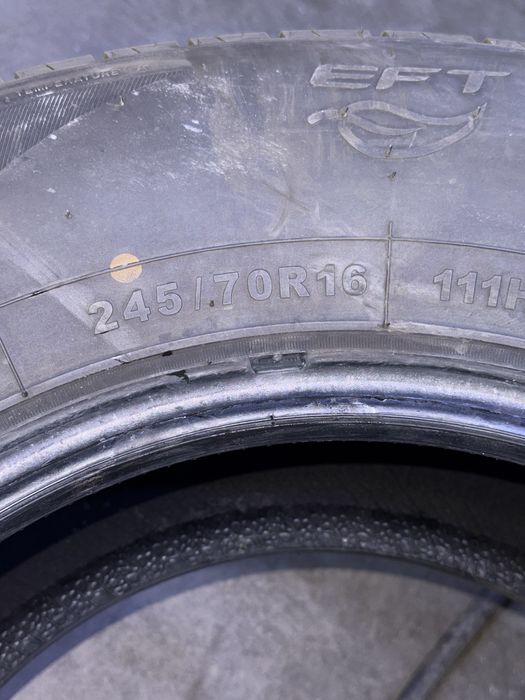 новые шины 245/70 R16