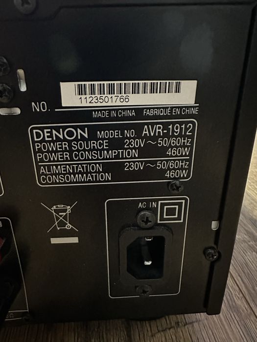 Denon amplifier  AVR-1912