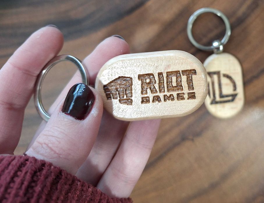 Дървени ключодържатели League of Legends