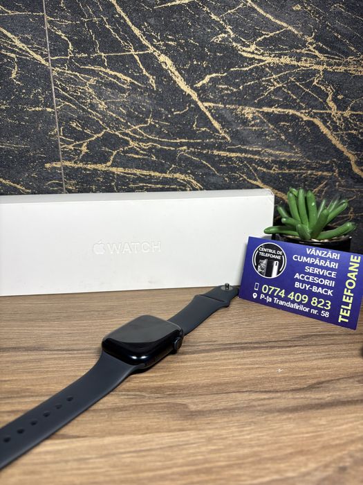Apple watch seria 9/45mm/Garantie 2 Ani Centrul de Telefoane/rate