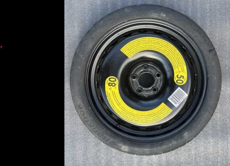 Roata rezerva pe 19 Audi a4 a5 b9 (8W2, B9)  T125 / 70 R19 100M