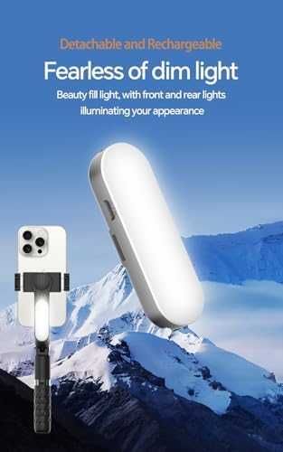 Нов гимбал Селфи стик статив с 1-осов стабилизатор за TikTok и YouTube