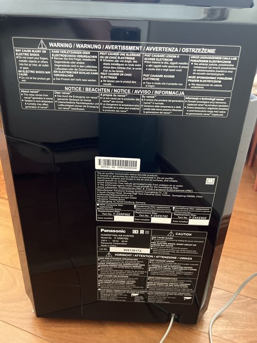 Пречиствател и овлажнител PANASONIC F-VXR70G-K