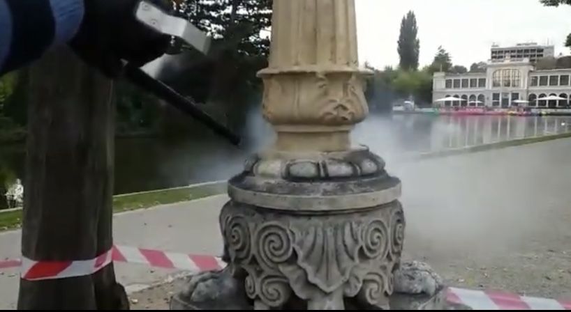 Sablare cu Gheața carbonica