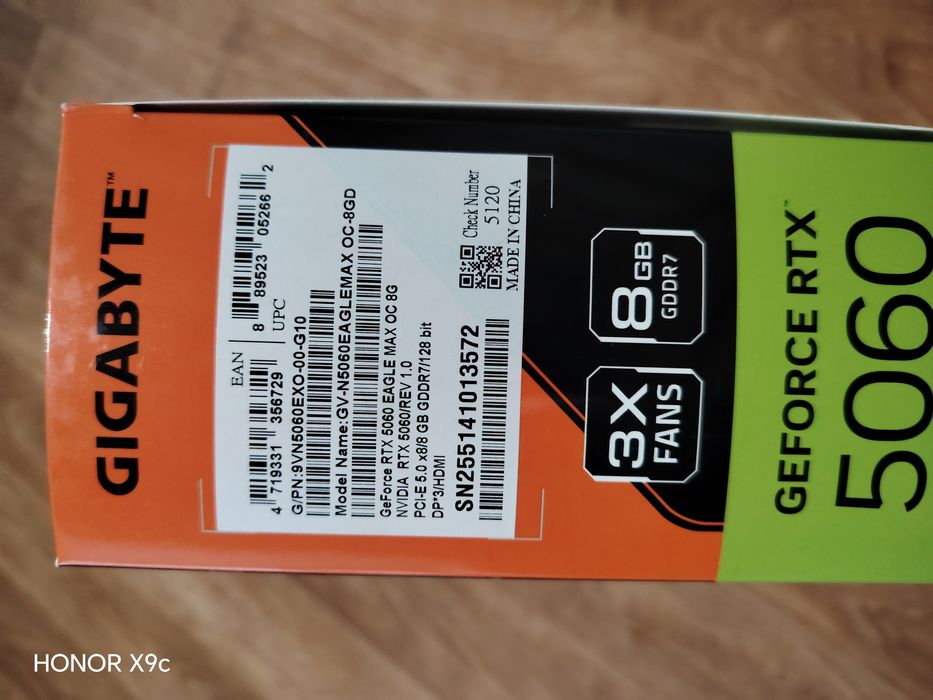 Видеокарта RTX5060