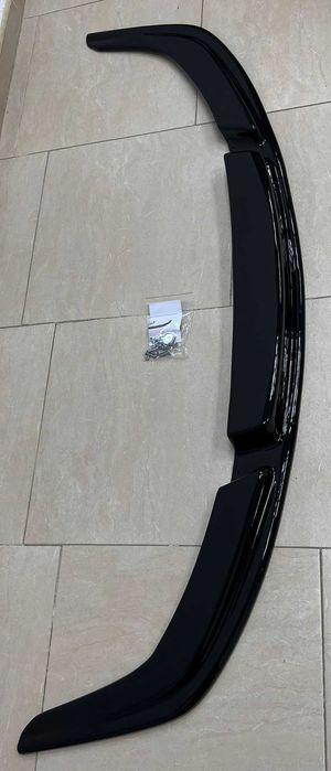 Преден лип спойлер за Бмв Ф06 ф13 М тех / Bmw F06 F13 M Tech lip spoiler / добавка за предна броня / нож