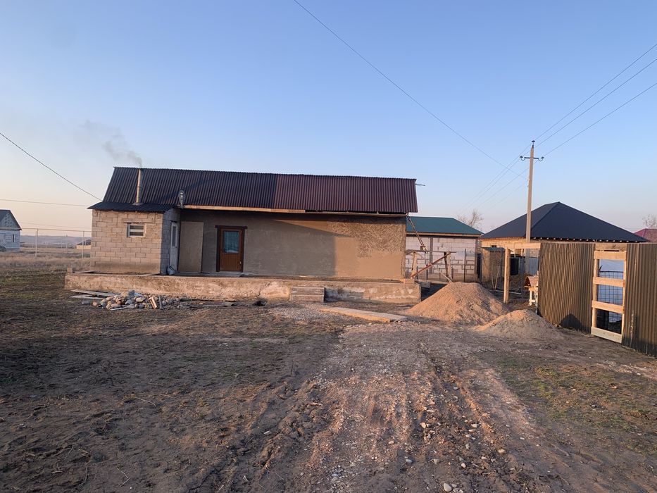 Село Сауыншы по трассе