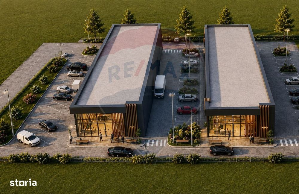 Spațiu comercial de 596mp de închiriat - Gilau