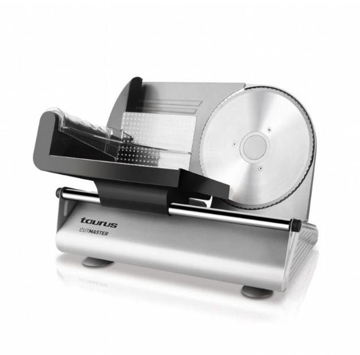 Електрически резач за мезета Taurus CUTMASTER – 150W, нож 19 см, регулируем срез 1–15 мм