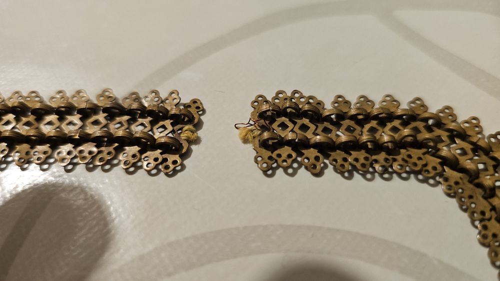 Продавам рядак възрожденски накит от дубле с пандетев сърце