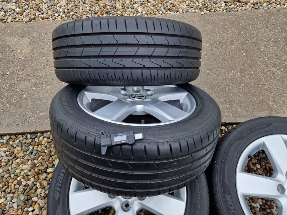 Roti/Jante Vw Golf 5-6-7 Caddy Touran anvelope vara 205 55 16