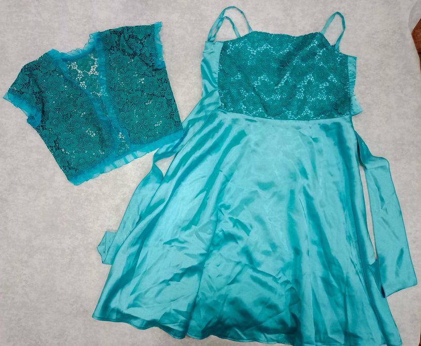 Платье + накидка (болеро)