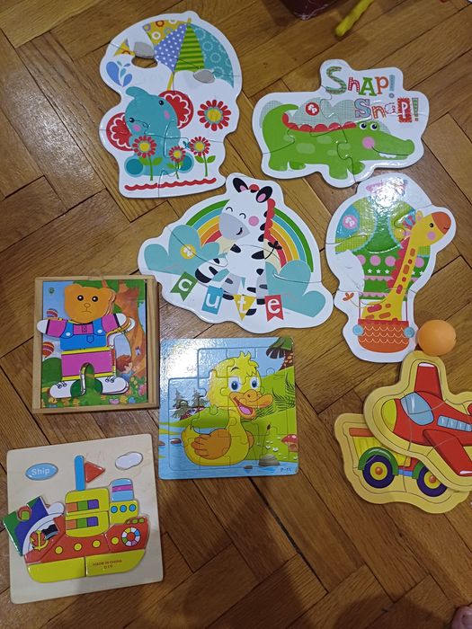 Дървени пъзели Fisher price