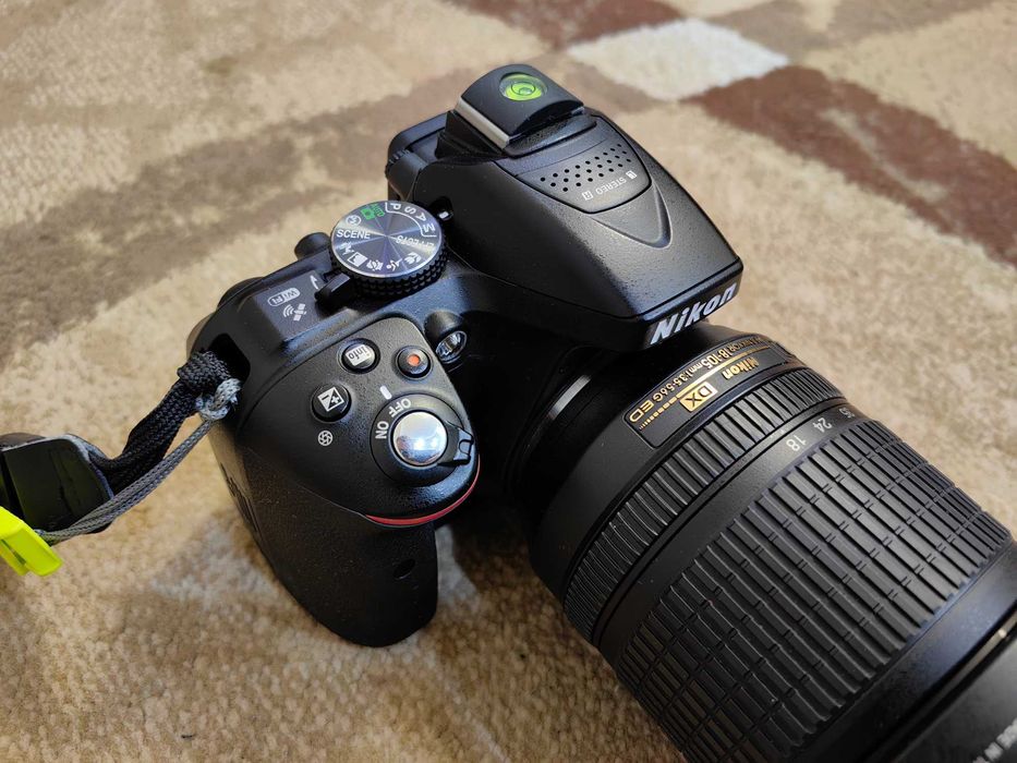 Nikon D5300 - пробег 10 тысяч кадров, в идеальном состоянии, комплект
