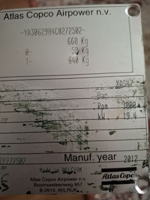 Compresor aer 19 kw