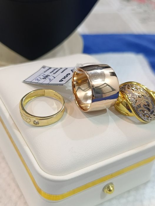 Советское Золотое обручальное кольцо, "бочка" Проба 583, вес 11,18гр