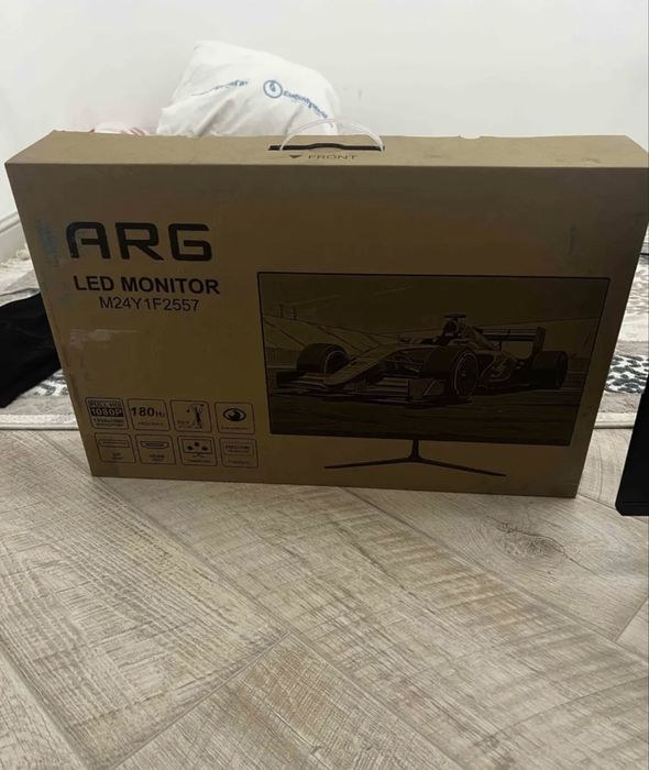 Монитор 24" ARG M24Y1F2557 черный