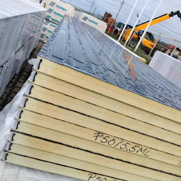 Vand panouri sandwich toate dimensiunile și strusturi metalice