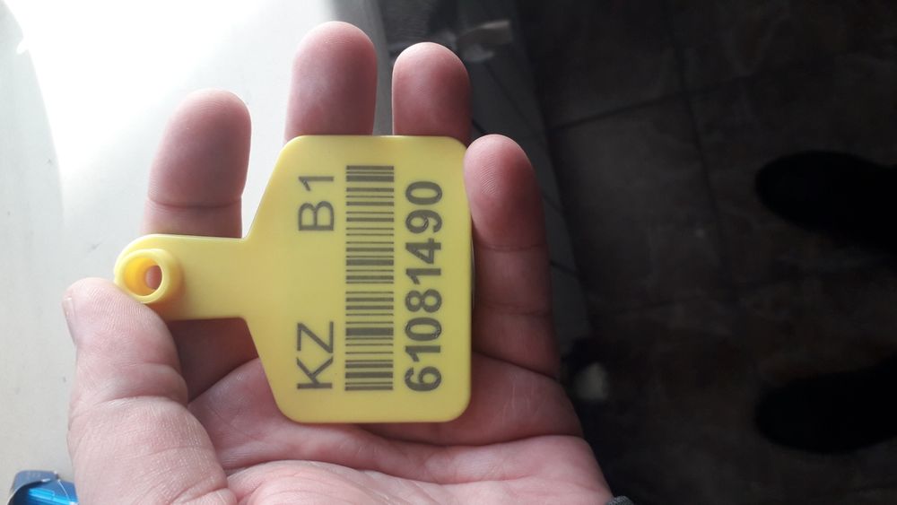 Бирки для животных сырга