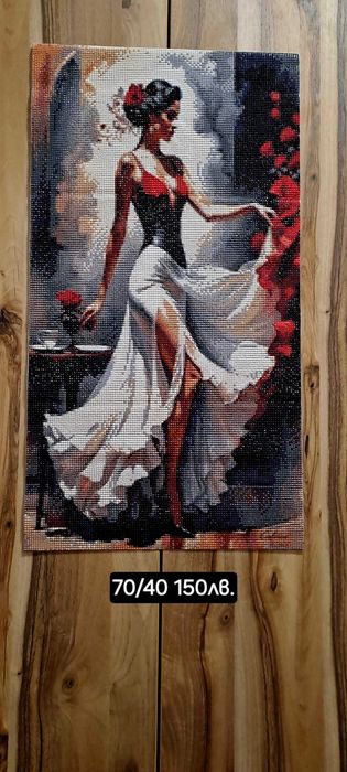 Продават се диамантени гоблени редени на ръка!!!