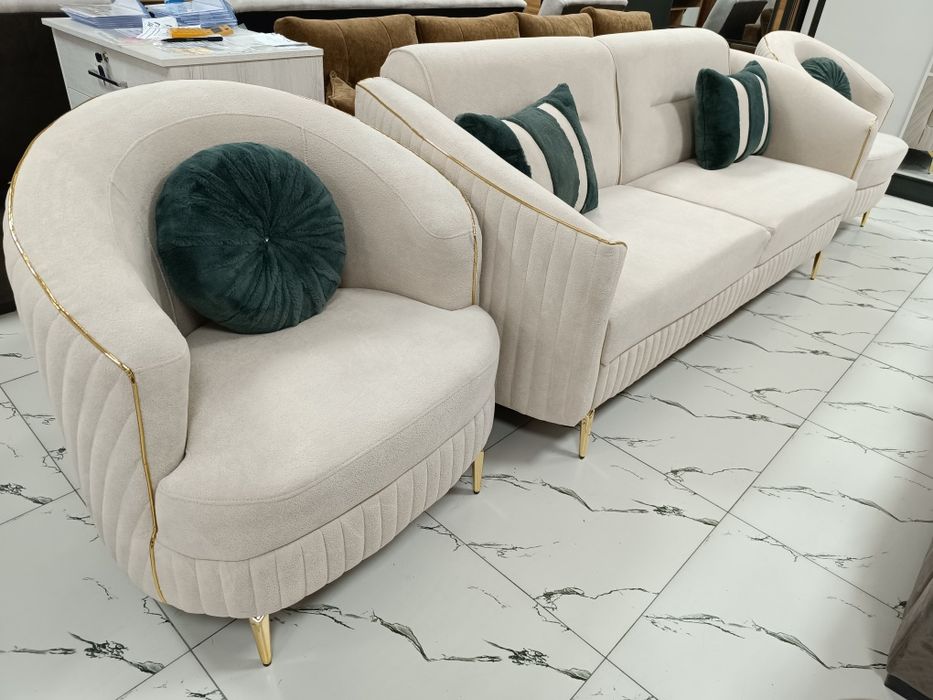 Шикарный комплект диван с креслами НА СКИДКЕ!