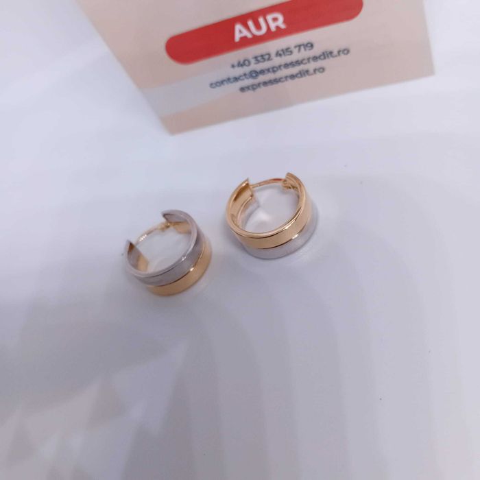 Cercei Aur 14K 3.71g (Ag4 Dacia B.51840) Garantie 2 ani