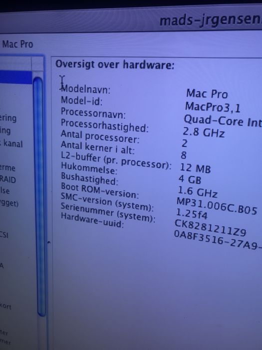 servere Apple Mac Pro 2x 2,8 GHz  intel Quad-core (8 nuclee) Xeon
