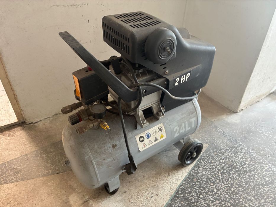Compresor aer 24L + generator Endress 1,4 kVA