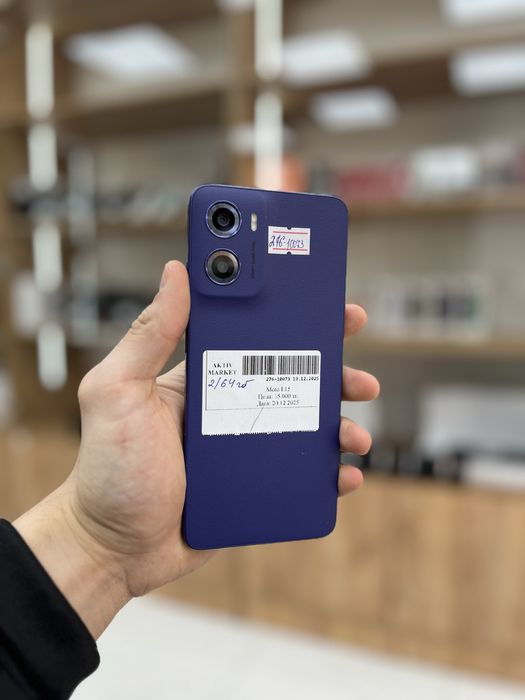 Motorola E15 64Gb/ Момышулы 24 Рассрочка 0-0-24