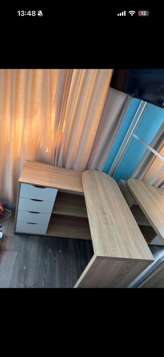 Birou jysk+scaun rabatabil(extensibil)