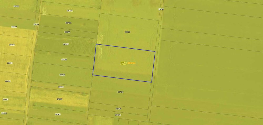Teren agricol de vânzare – 43.800 mp – Dragalina, jud. Călărași