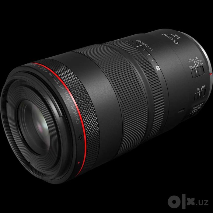 Canon RF 100mm F2.8L IS USM Macro YENGI!!! (2-Yil Rasmiy kafolat bor)