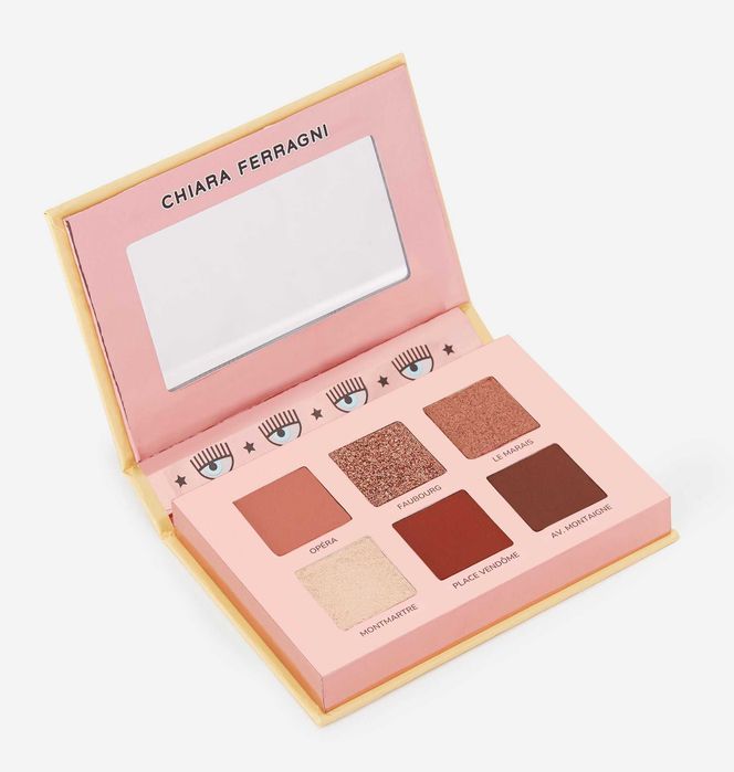 Chiarra FERRGANI  Палитра и червило Christian Dior