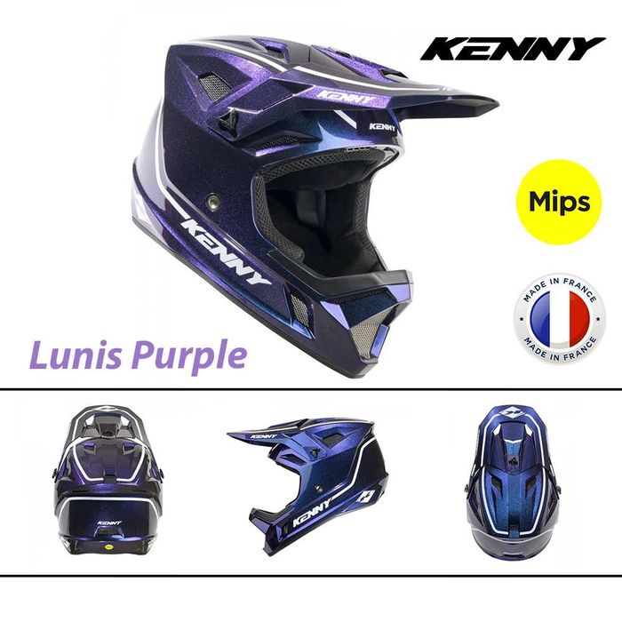 Кросова каска KENNY DECADE 2025, Full Face, Защита MIPS - ФРАНЦИЯ