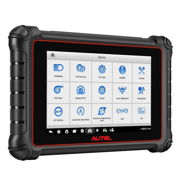 Tester auto profesional AUTEL MK900 Android, display 8 inch, 4GB RAM + 64GB stocare, Codare ECU, Diagnoza Multimarca, 40+ Functii Speciale, Romana