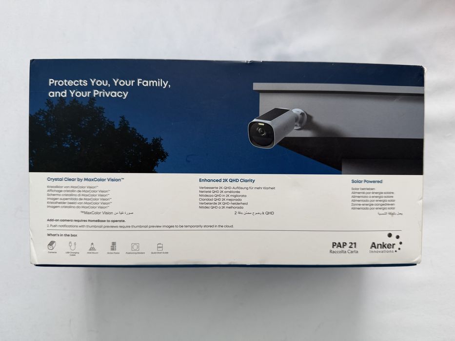 Eufy Security eufyCam E40 Add-on Camera Solar Security Camera Outdoor Wireless