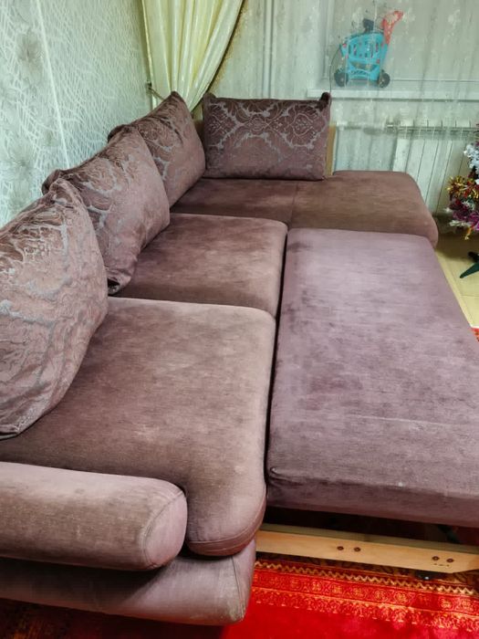 Диван угловой с креслом