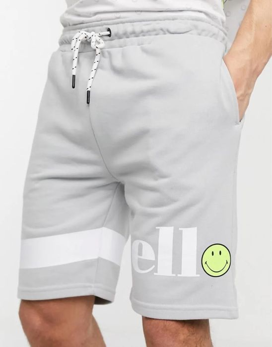 къси панталони ellesse x Smiley памучни
