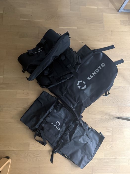Genti latwral moto + rucsac