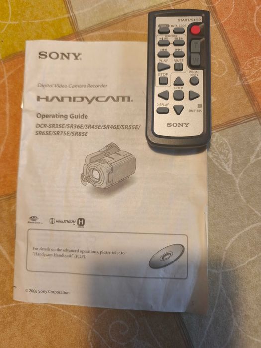 Видео камера SONY Handycam DCR-SR55E, 40GB HDD Video Camera