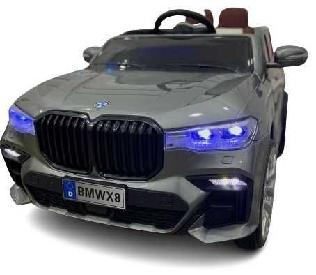 Электромобиль BMW X8 серый