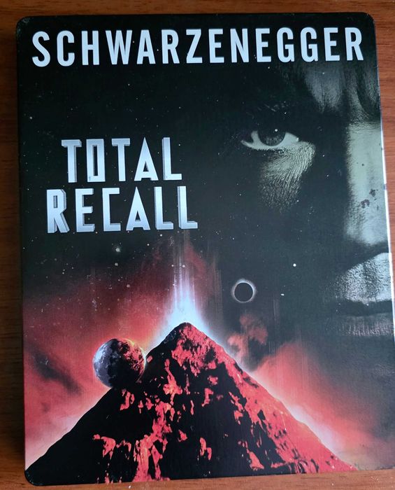 Vand steelbook bluray Total Recall (1990), nerulat, A Schwazenegger.