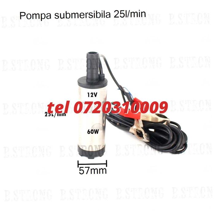 Nou Pompa Pentru Transfer Submersibila Combustibil , Ulei Si Apa Si M